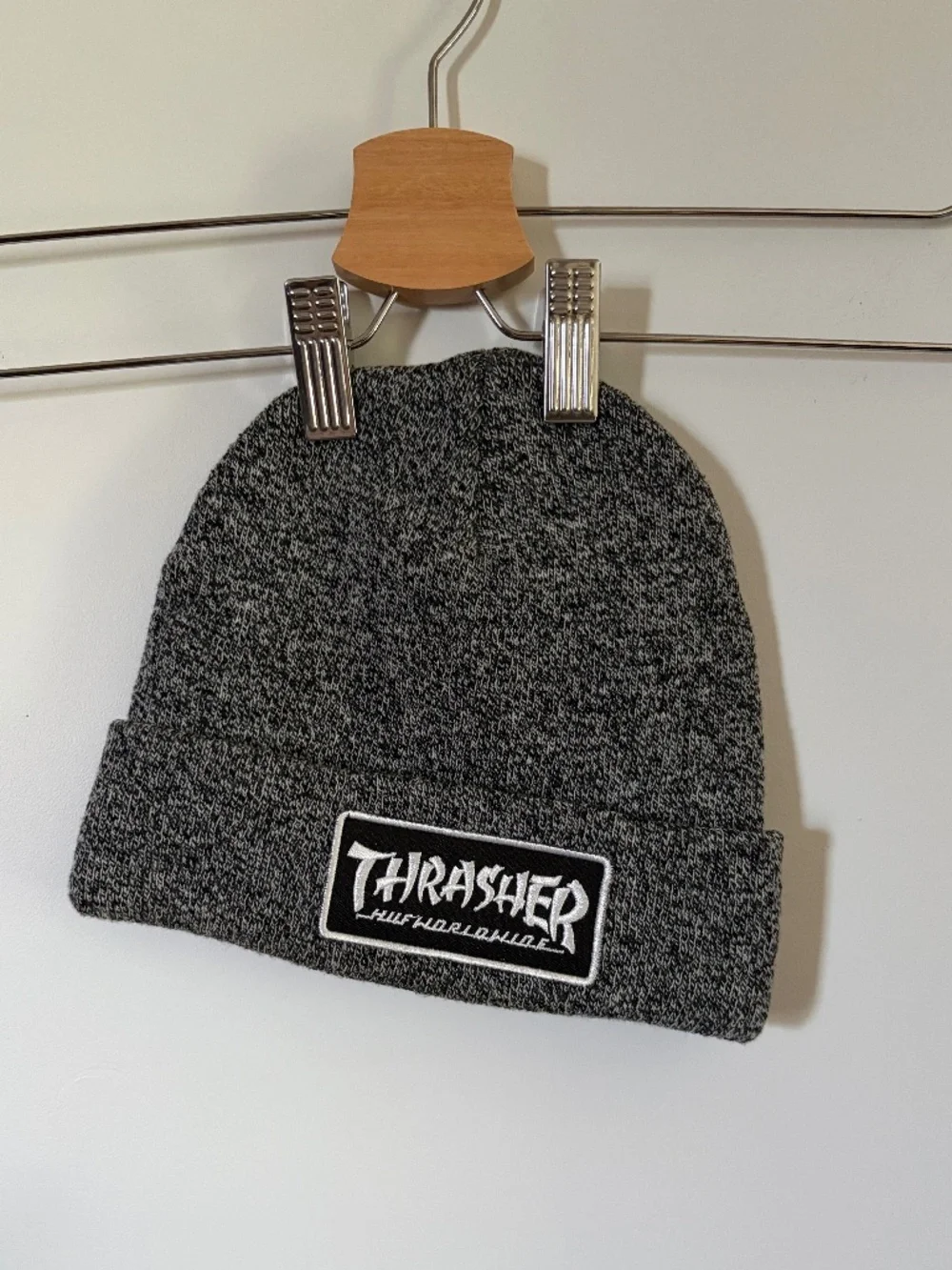 Thrasher Gray Logo Beanie